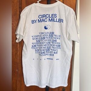 White Mac Miller Graphic T-Shirt